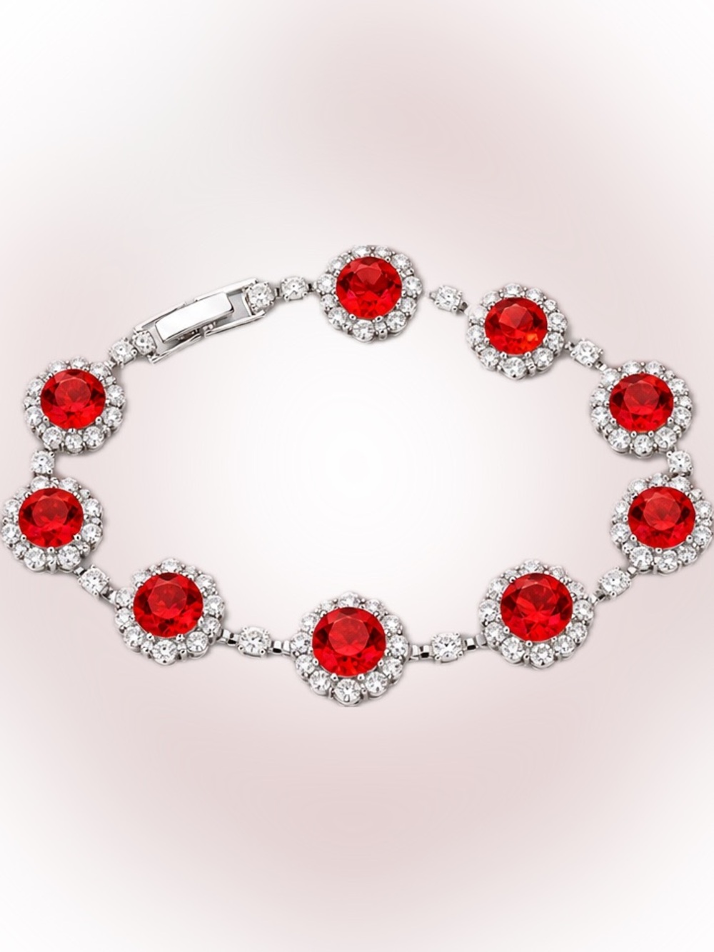 Dainty Rhinestone Bracelet - Picture 2 of 2